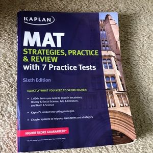MAT studying book